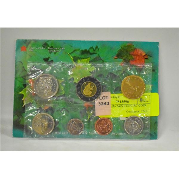 2003 CANADA MINT UNCIRC COIN SET