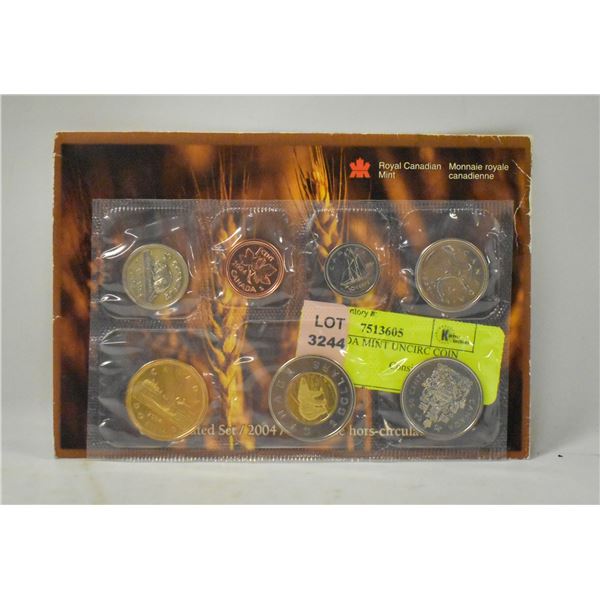 2004 CANADA MINT UNCIRC COIN SET