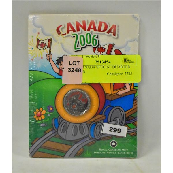 2006 CANADA SPECIAL QUARTER SEALED