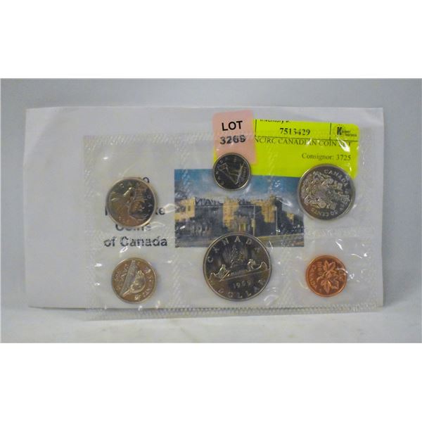 1969 UNCIRC CANADIAN COIN SET