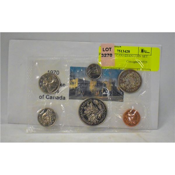 1970 UNCIRC CANADIAN COIN SET