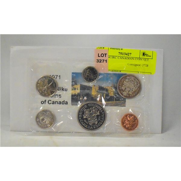 1971 UNCIRC CANADIAN COIN SET