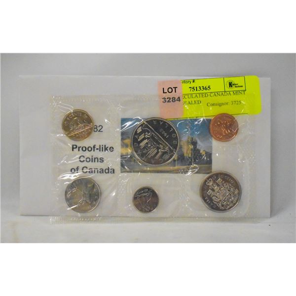 1982 UNCIRCULATED CANADA MINT COIN SET SEALED
