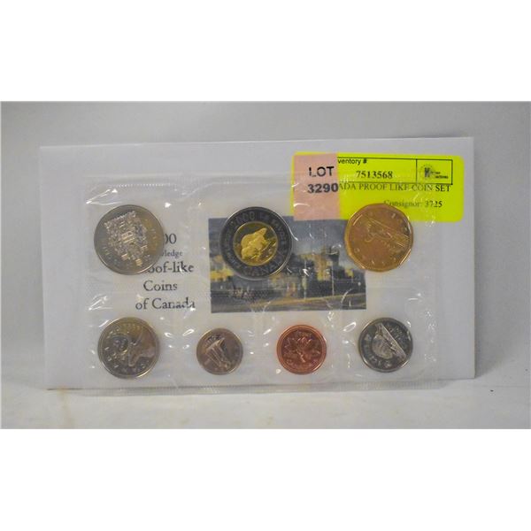 2000 CANADA PROOF LIKE COIN SET