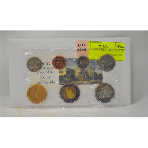 2003 CANADA PROOF LIKE COIN SET
