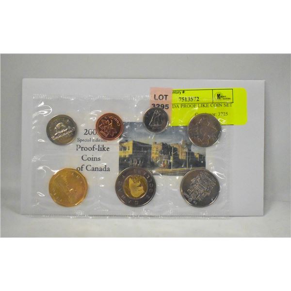 2002 CANADA PROOF LIKE COIN SET