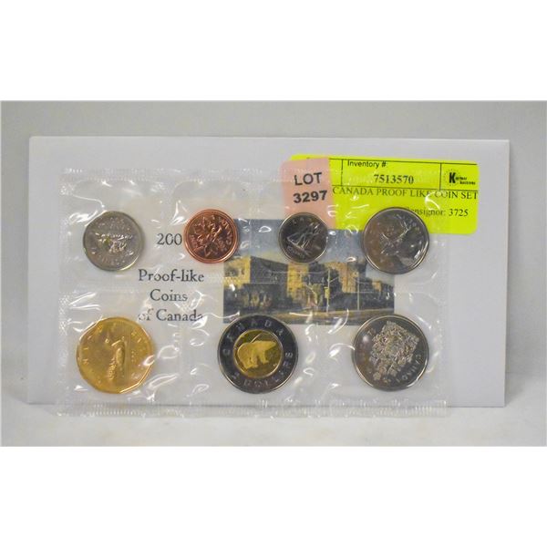 2001 CANADA PROOF LIKE COIN SET