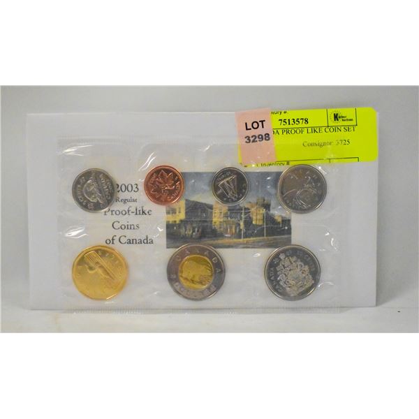 2003 CANADA PROOF LIKE COIN SET