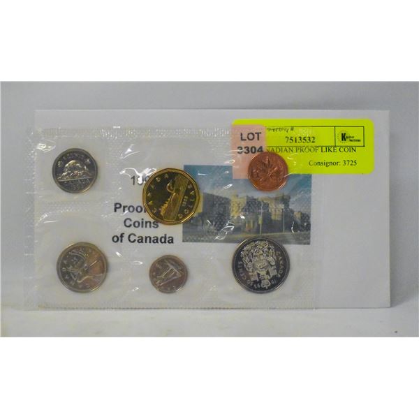 1993 CANADIAN PROOF LIKE COIN SET