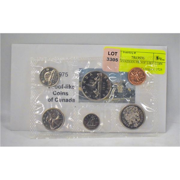 1975 CANADIAN PROOF LIKE COIN SET