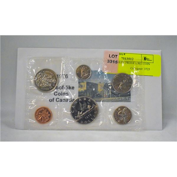 1976 CANADIAN PROOF LIKE COIN SET