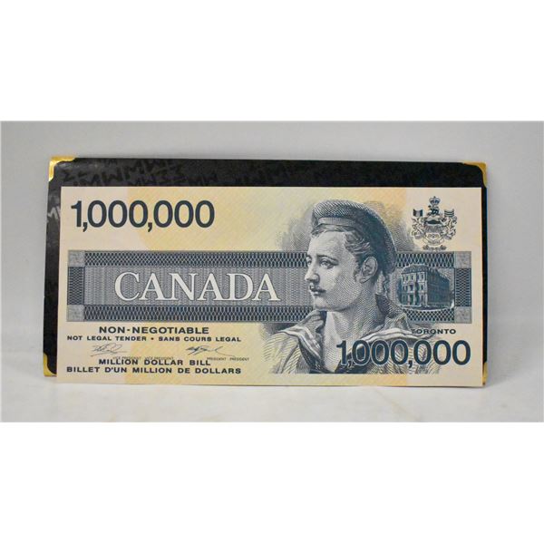 US 1 MILLION DILLAR BILL