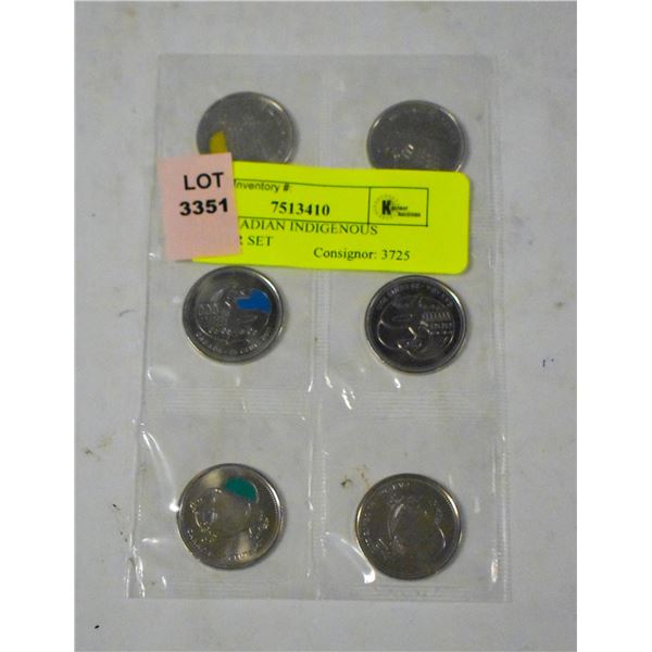 2011 CANADIAN INDIGENOUS QUARTER SET