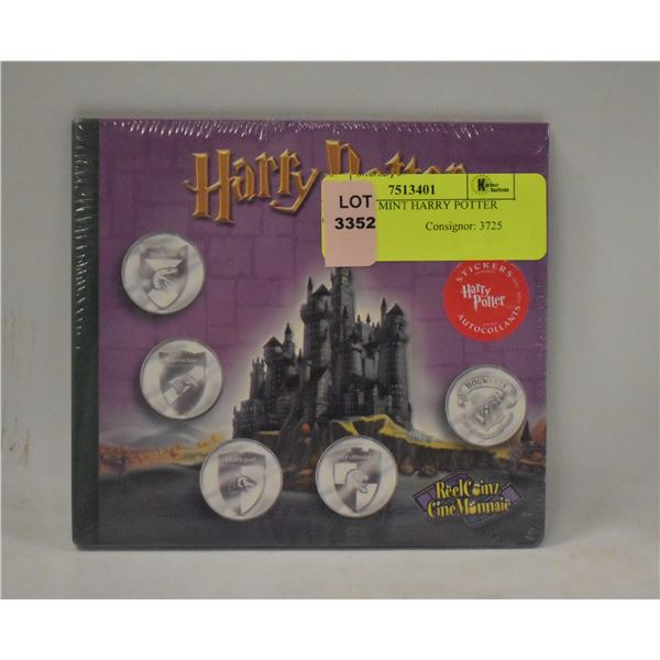 CANADIAN MINT HARRY POTTER COIN SET