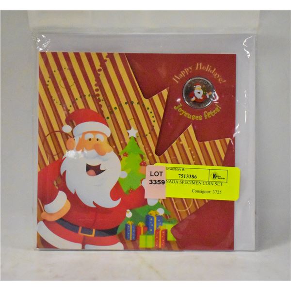 2010 CANADA SPECIMEN COIN SET SEALED