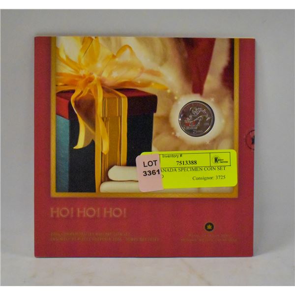 2006 CANADA SPECIMEN COIN SET SEALED