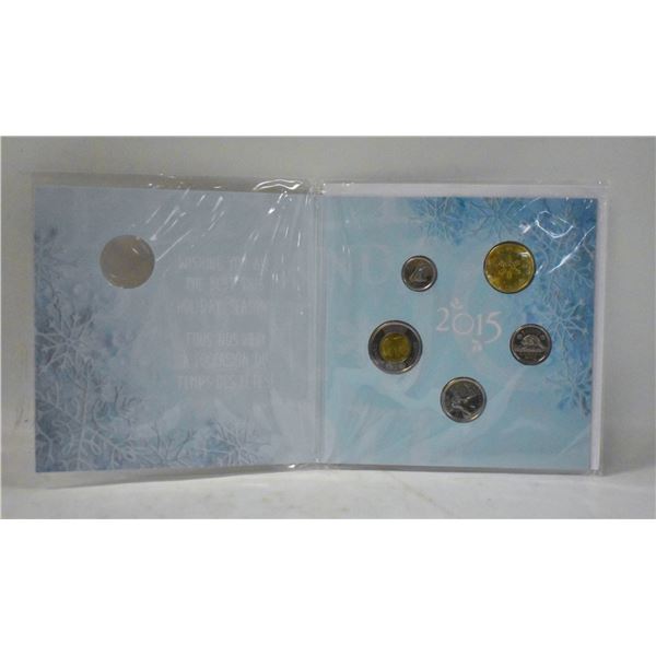 2015 CANADIAN UNCIRC COIN SET SEALED