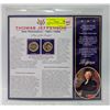Image 1 : T JEFFERSON 2 US DOLLAR COINS UNCIRC
