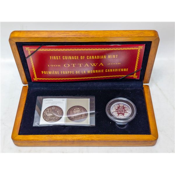 925 SILVER 100 ANN COIN STAMP SET