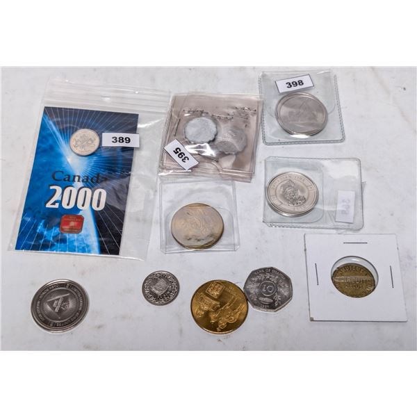 LOT OF COINS TOKENS ETC