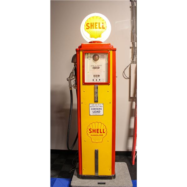 SHELL GAS PUMP