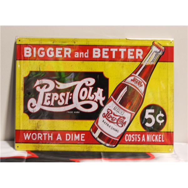 PEPSI-COLA SIGN