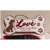 Image 1 : DOG BONE LOVE SIGN