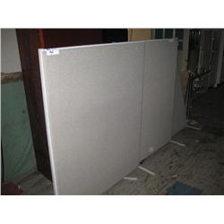 Grey Office Partition