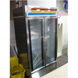 True 2 Door Glass Cooler