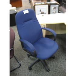 Blue Highback Executive Chair