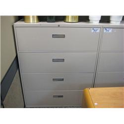 Steelcase 4 Drawer Lateral File Cabinet