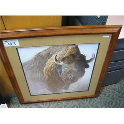 Print "chief Bison" By Robert Bateman