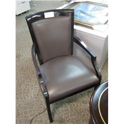 Scali Durante Dark Leather Reception Chair