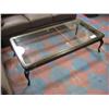 Image 1 : 4 Piece Glass Inlayed Coffee Table Set