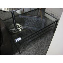 Glass Top Coffee Table