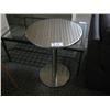 Image 1 : Brushed Aluminium Patio Table