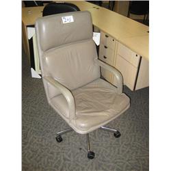 Skali Durante Brown Leather Highback Executive