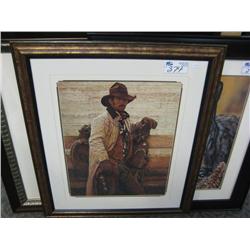 Print "standing Star Ranch" By Lee Marvin