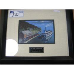 Card Print "the Mino At Arrow Head" By Max