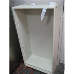 Beige Adjustable Height Bookshelf