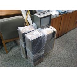 Lot Of Speakers And Security Monitor