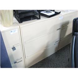 Storwal 3 Drawer Lateral File Cabinet