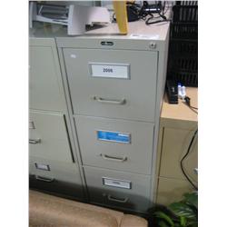 Prosource Beige 4 Drawer Vertical File Cabinet