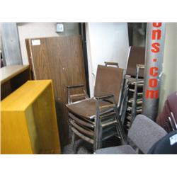 Lot Of Stacking Chairs & Tables