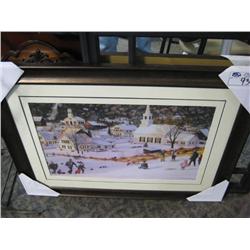 Framed Print "winter Day"