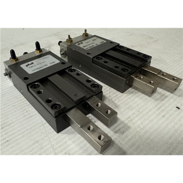 (2) PHD #16012-2-1111 Double Rod Pneumatic Escapement