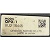 Image 5 : Orienal Motor #OPX-1