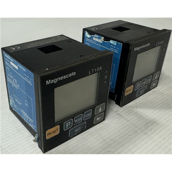 (2) Magnescale #LT10A-105B 1-Axis Display