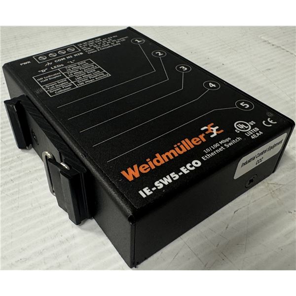 Weidmuller #IE-SW5-ECO Ethernet Switch