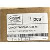 Image 4 : Lot of (5) Mencom Corporation #DUNGF-74457X45-48 & #DUNGF-7447X45-RJ45-48 Panel Interface Connectors
